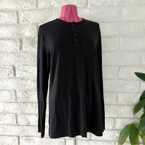 PAIGE Black Button Down Shirt T-18